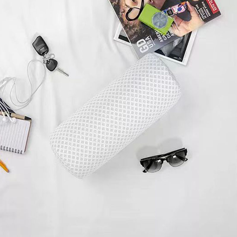 欧美单 便携式冷感记忆棉枕颈午睡枕