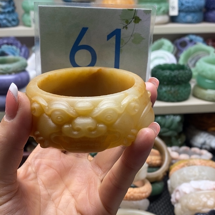 合金手镯石英岩玉