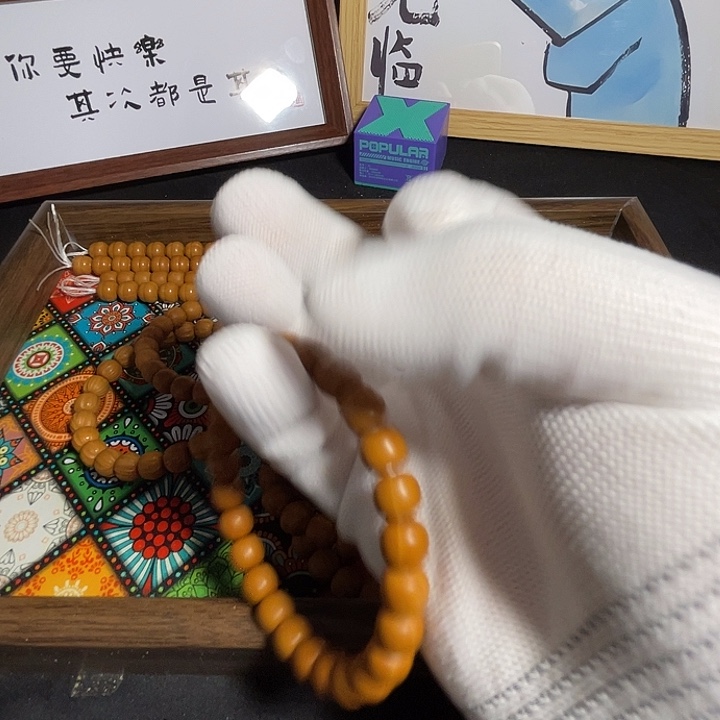 网***名手串猴头核桃猴头手串