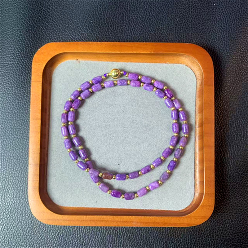 丝绒紫5*8M项链S619多样性发一