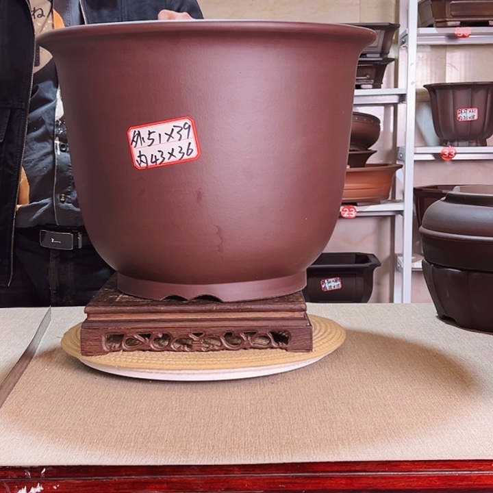 紫砂花盆紫砂花盆