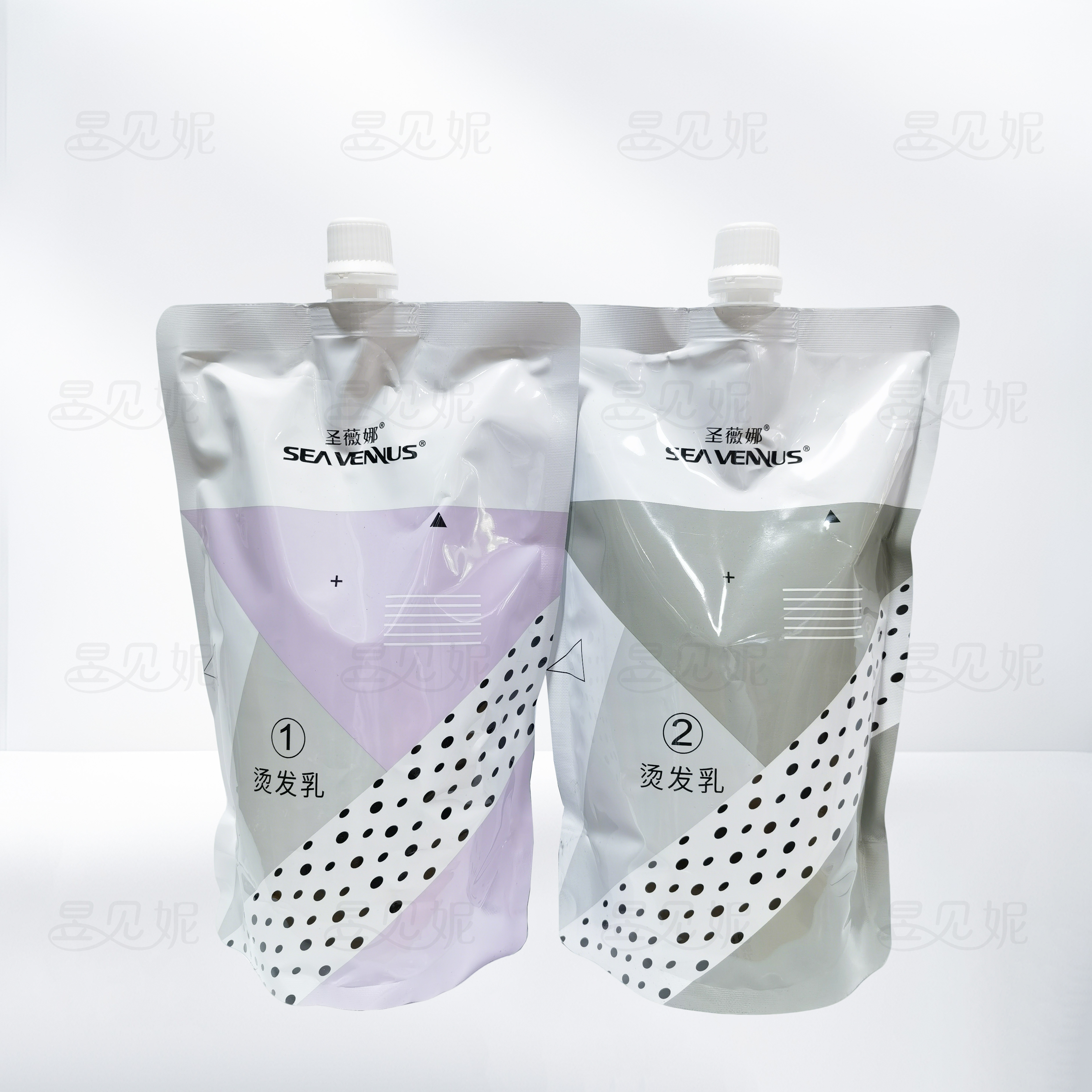圣薇娜烫发乳热烫软化膏直发柔顺膏离子烫陶瓷烫光泽理发店同款