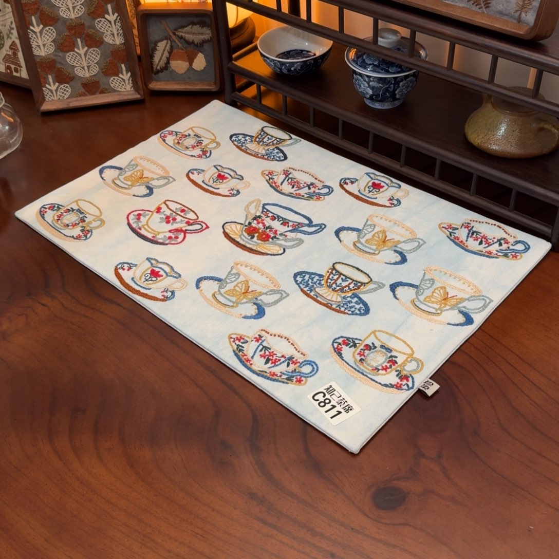 茶****刺绣知己811刺绣系列