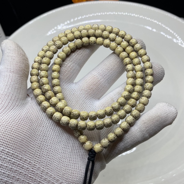 【一物一拍·河豚】尺寸7*6河豚·针尖星·星月菩提108长串