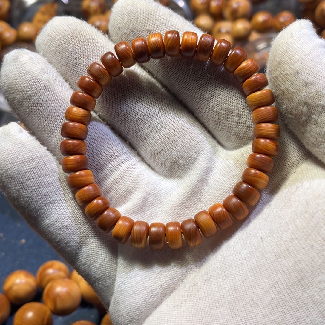 柏木（崖柏）手串/手链0.8药片北太行