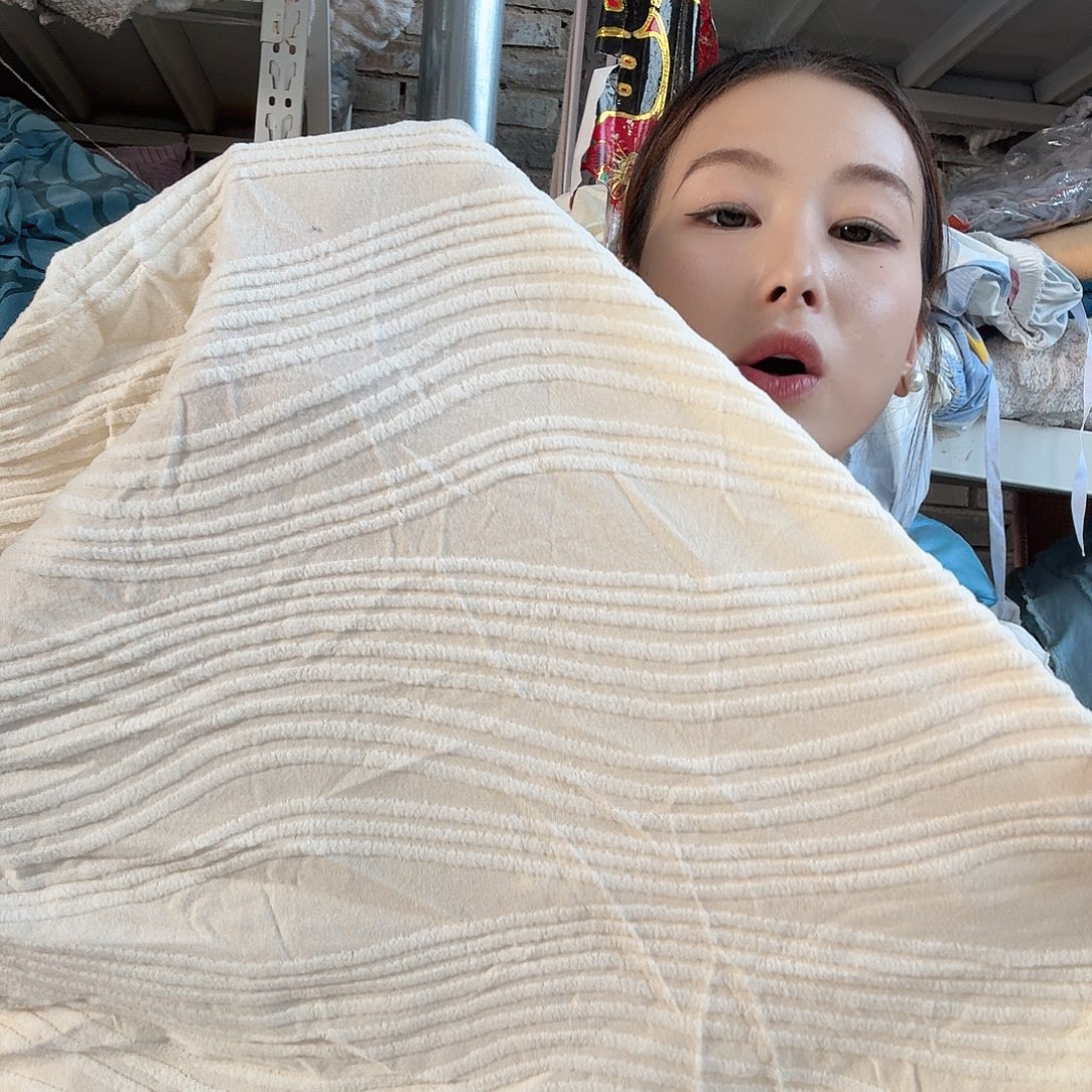 聚酯纤维万能沙发套254 两个大人