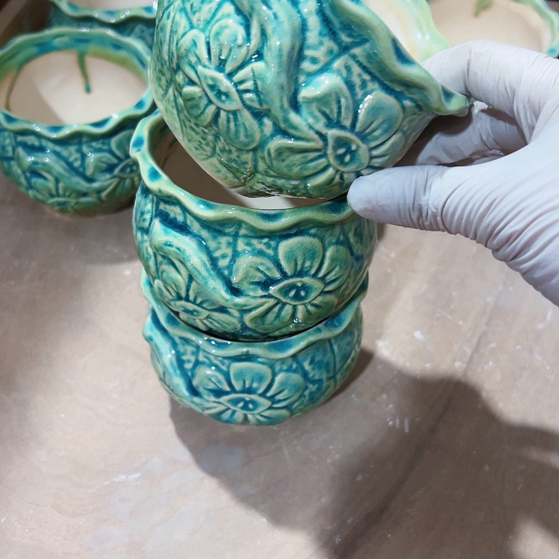 有孔，外贸尾单陶瓷凑10米包邮