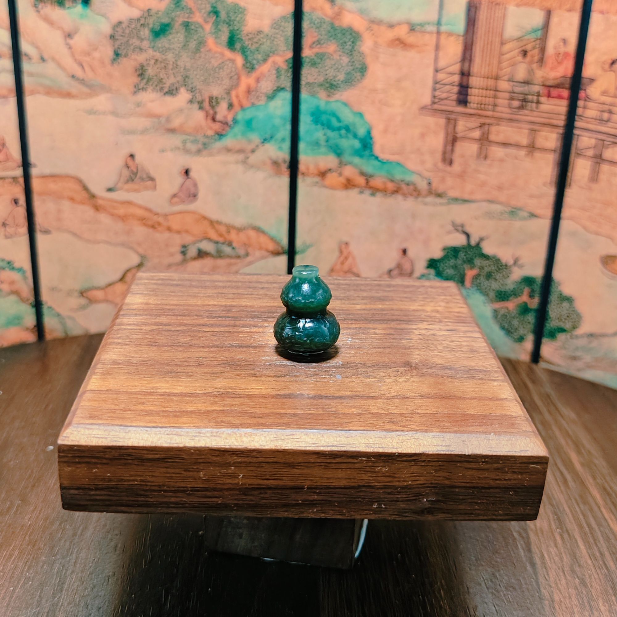 G和田玉福禄吊坠0863