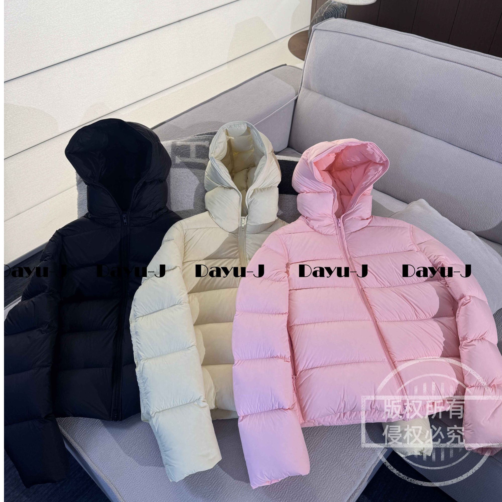 江南泡芙暖阳轻便小泡芙羽绒服2566
