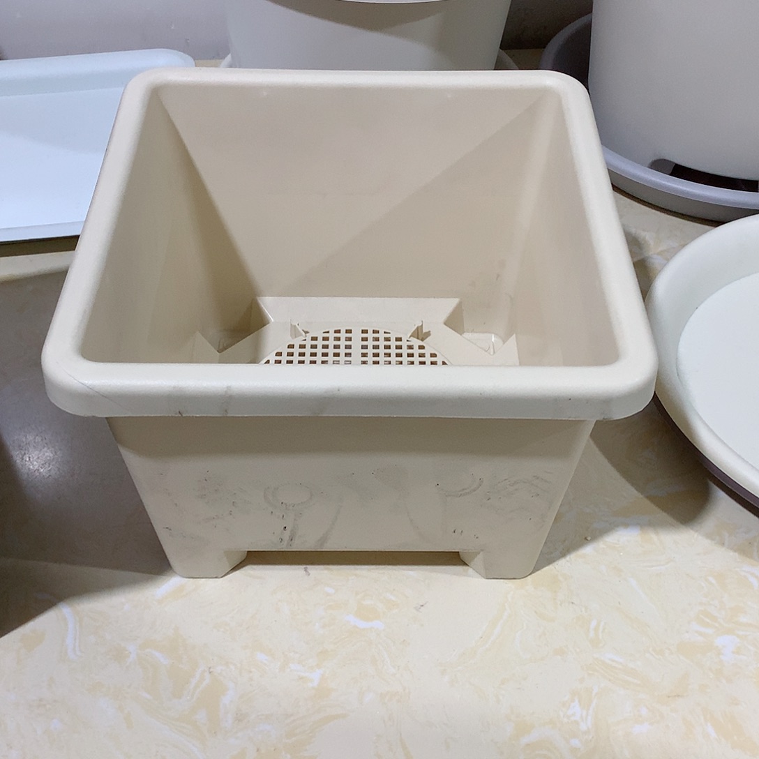树脂方球根口27米白5个无托
