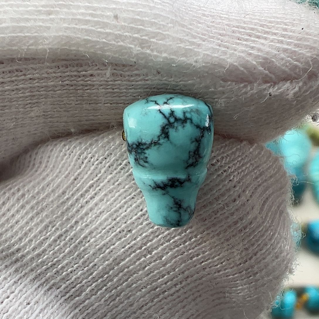 绿松石三通未镶嵌