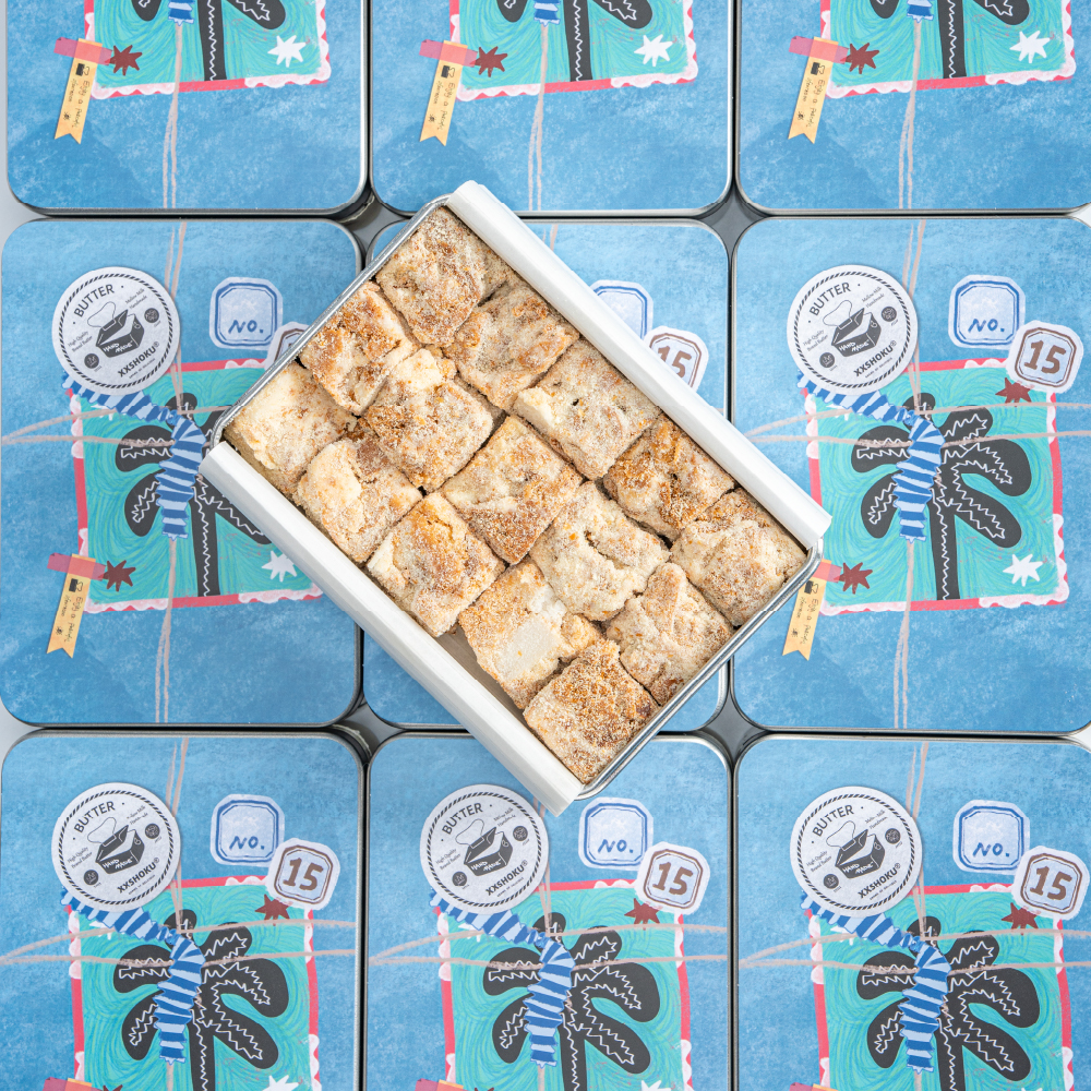 宿咕的铁皮盒 云朵可颂（雪花酥）