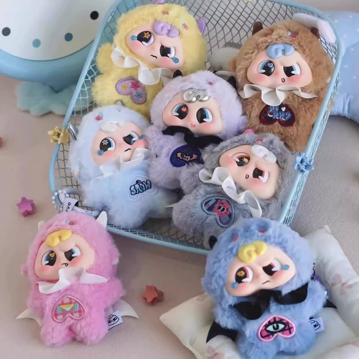 【拆盒】Pippy小恶魔系列毛绒挂件潮玩盲盒手办