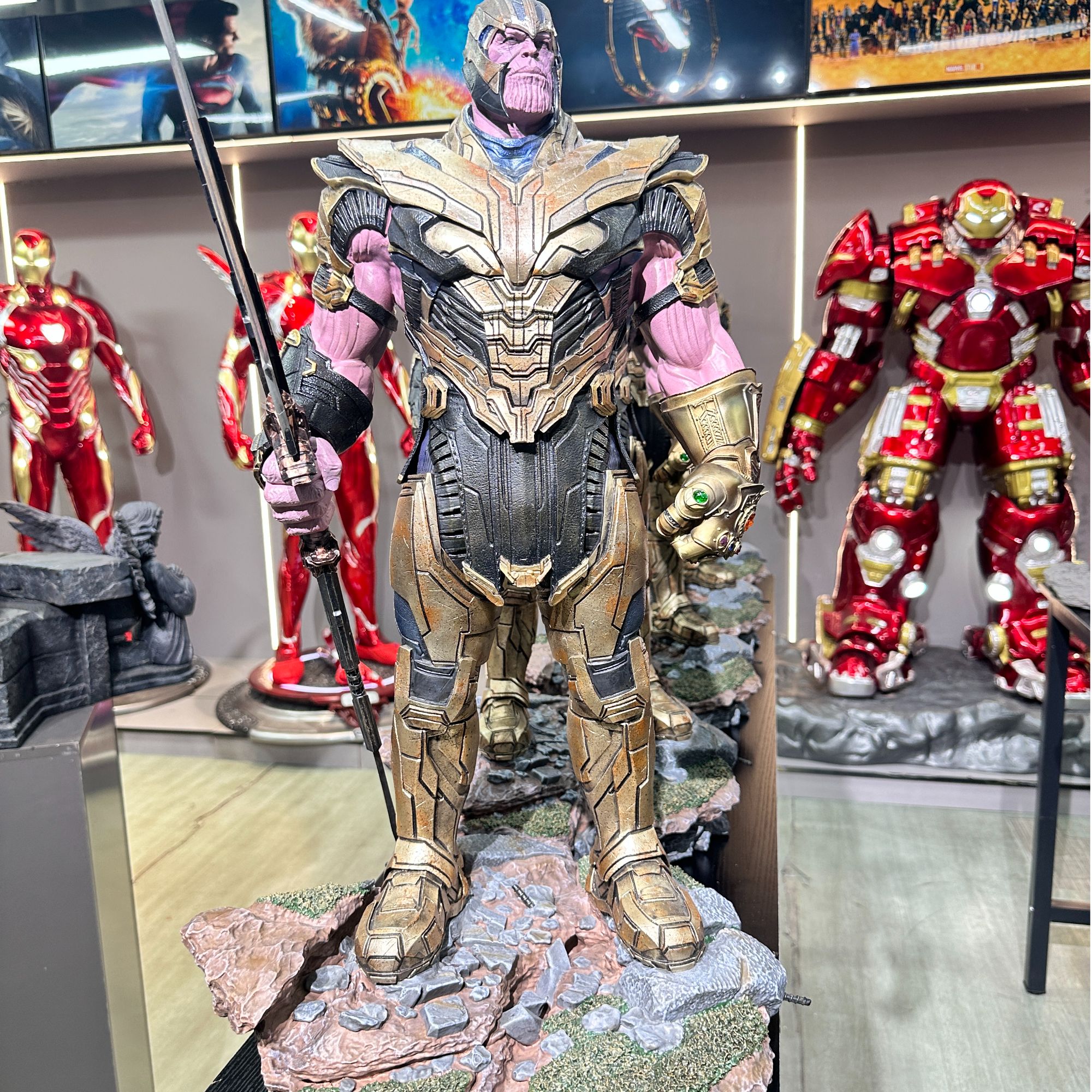 复仇者联盟 发光80公分灭霸 树脂手办 潮玩