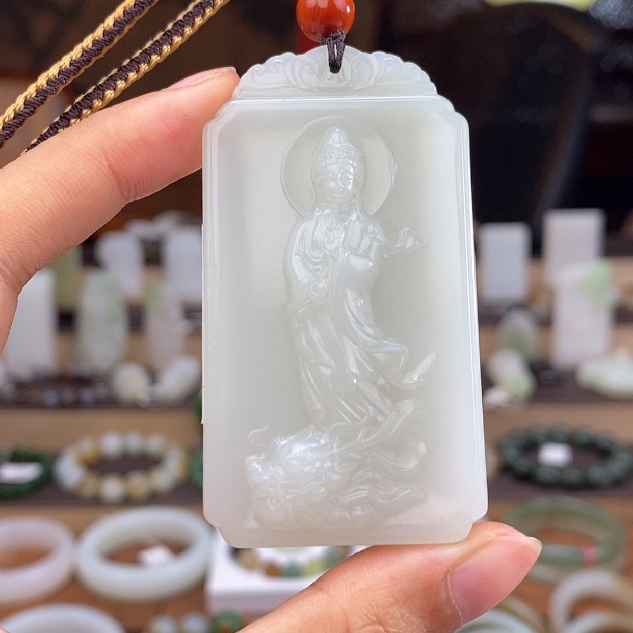 【闪购商品】和田玉吊坠未镶嵌