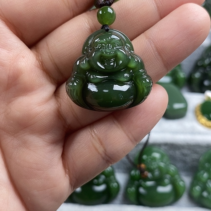 和田玉（碧玉）未镶嵌项链25
