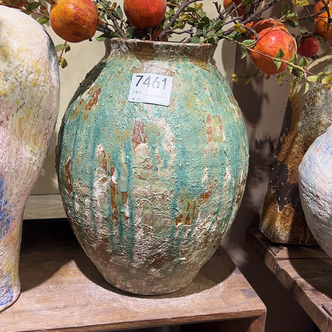 瓶7461高36口14陶瓷花瓶无孔