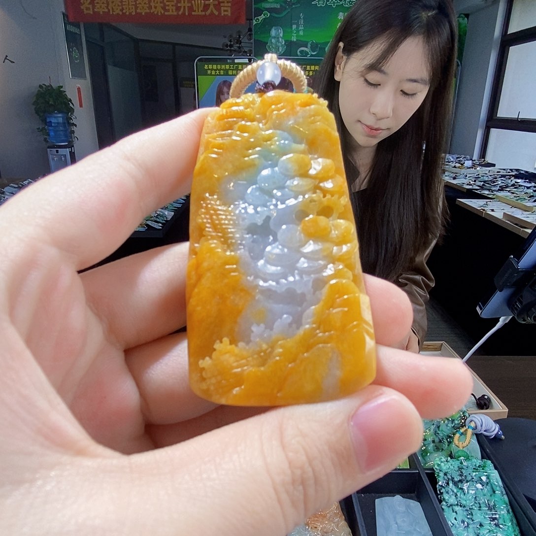 颈饰未镶嵌翡翠翡翠