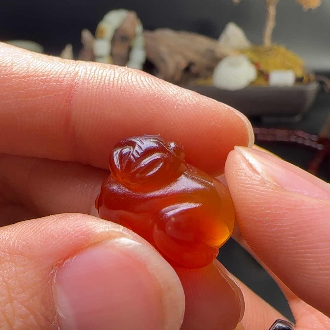 大***朝和田玉（糖玉）未镶嵌挂件