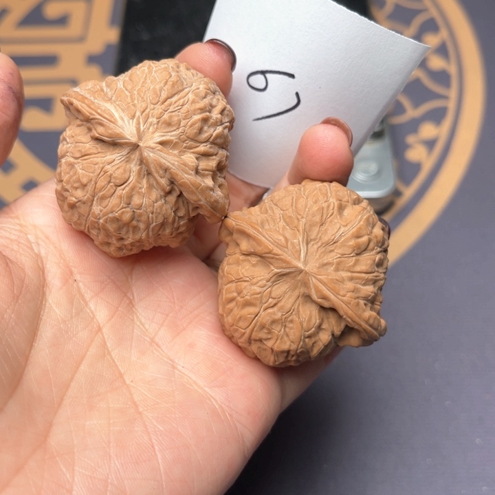 文玩核桃把件41南瓜墩