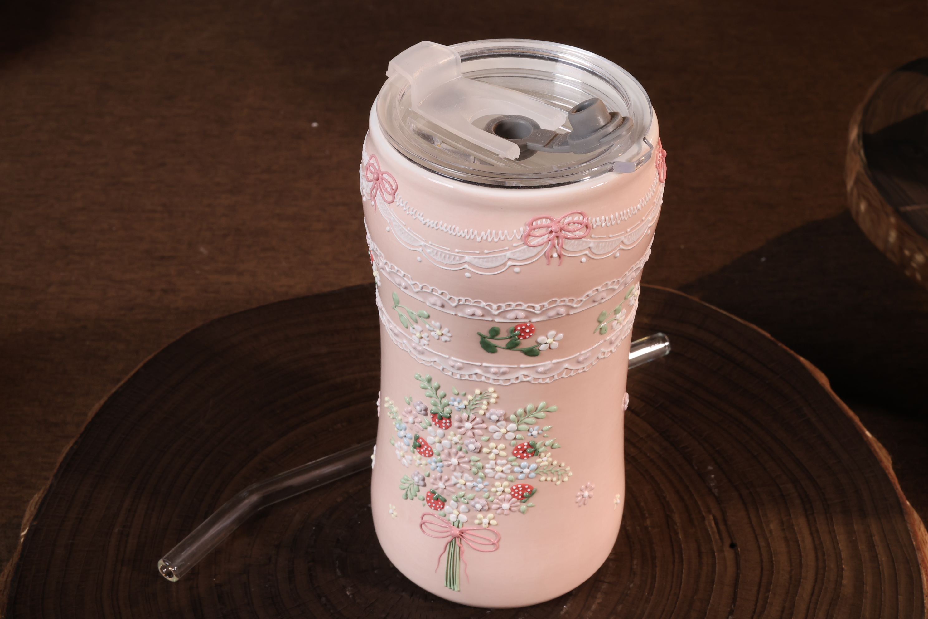 便携款马克杯带盖便携密封学生0270