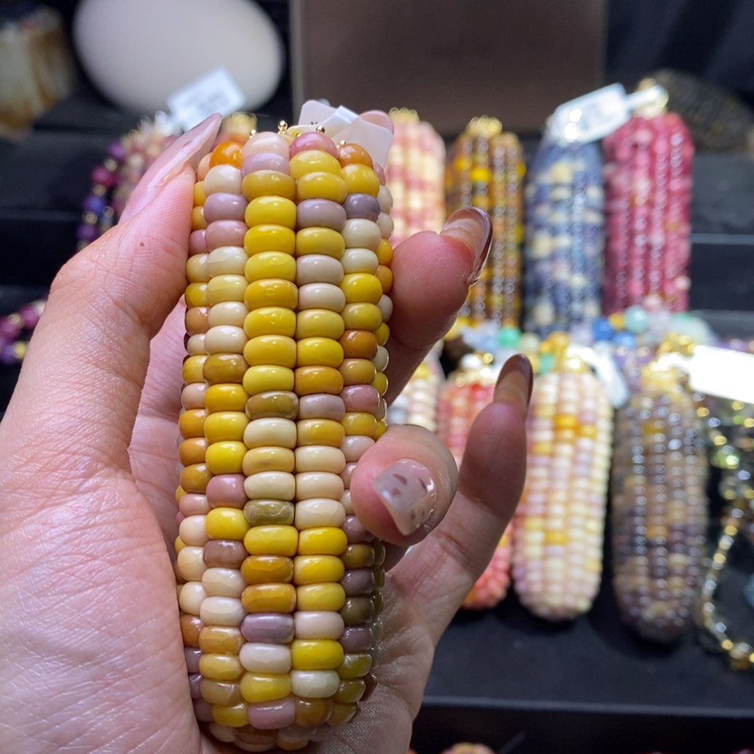 玉沫*丶文玩玉米 奶黄包