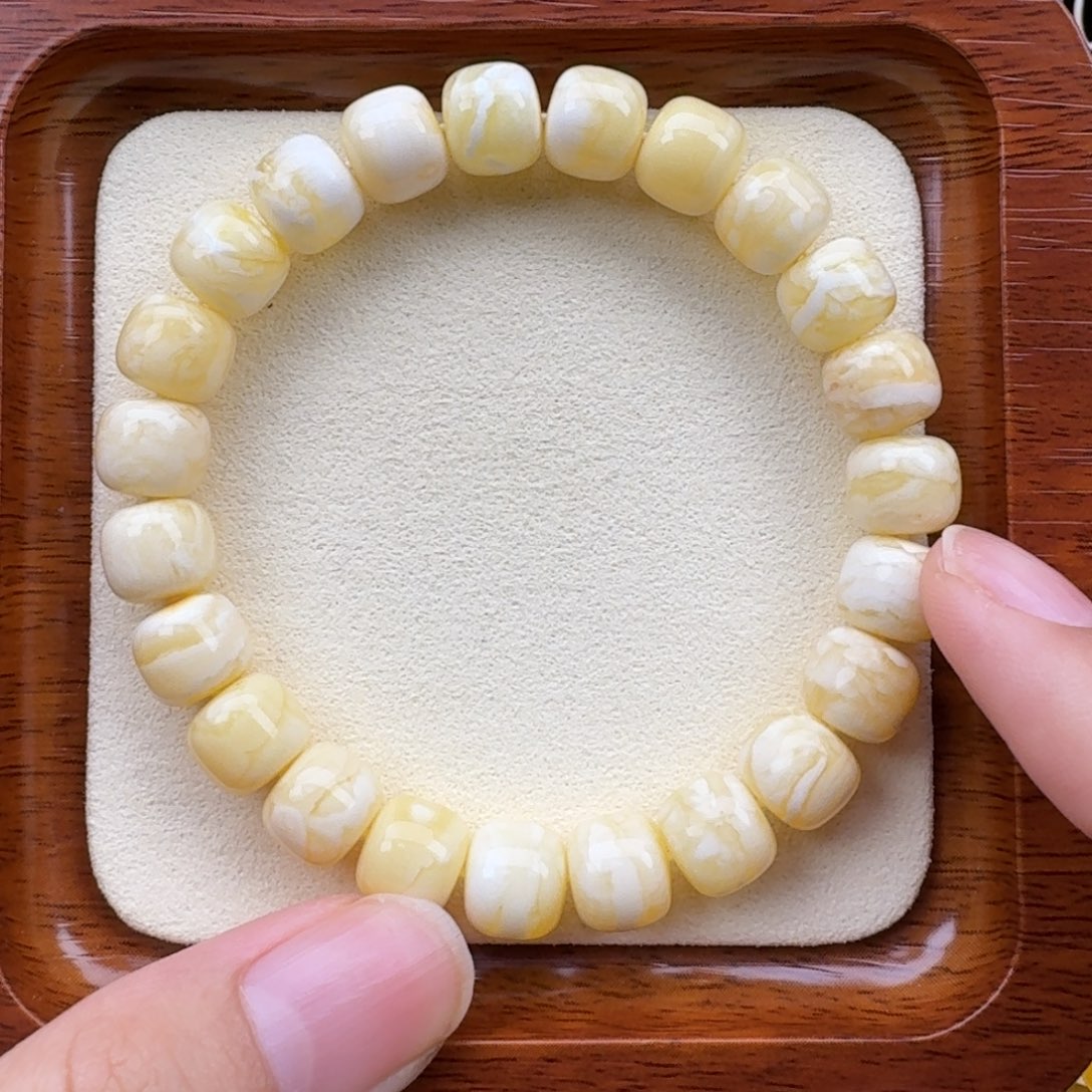 琥珀手链未镶嵌蜜蜡手串