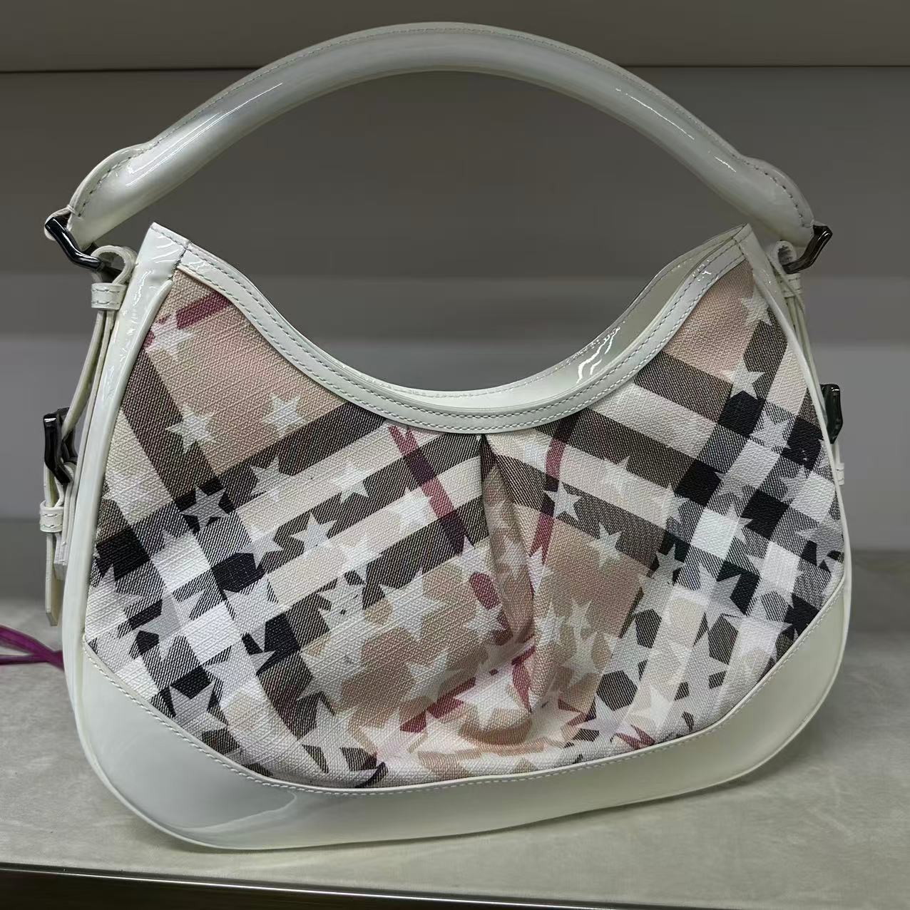 95新 BURBERRY/博柏利 乱乱子中古/女士/手提包/102950