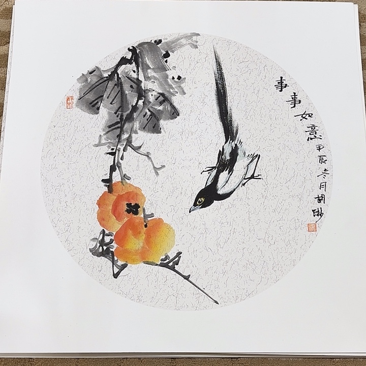 国画花鸟等动物为主料50.50