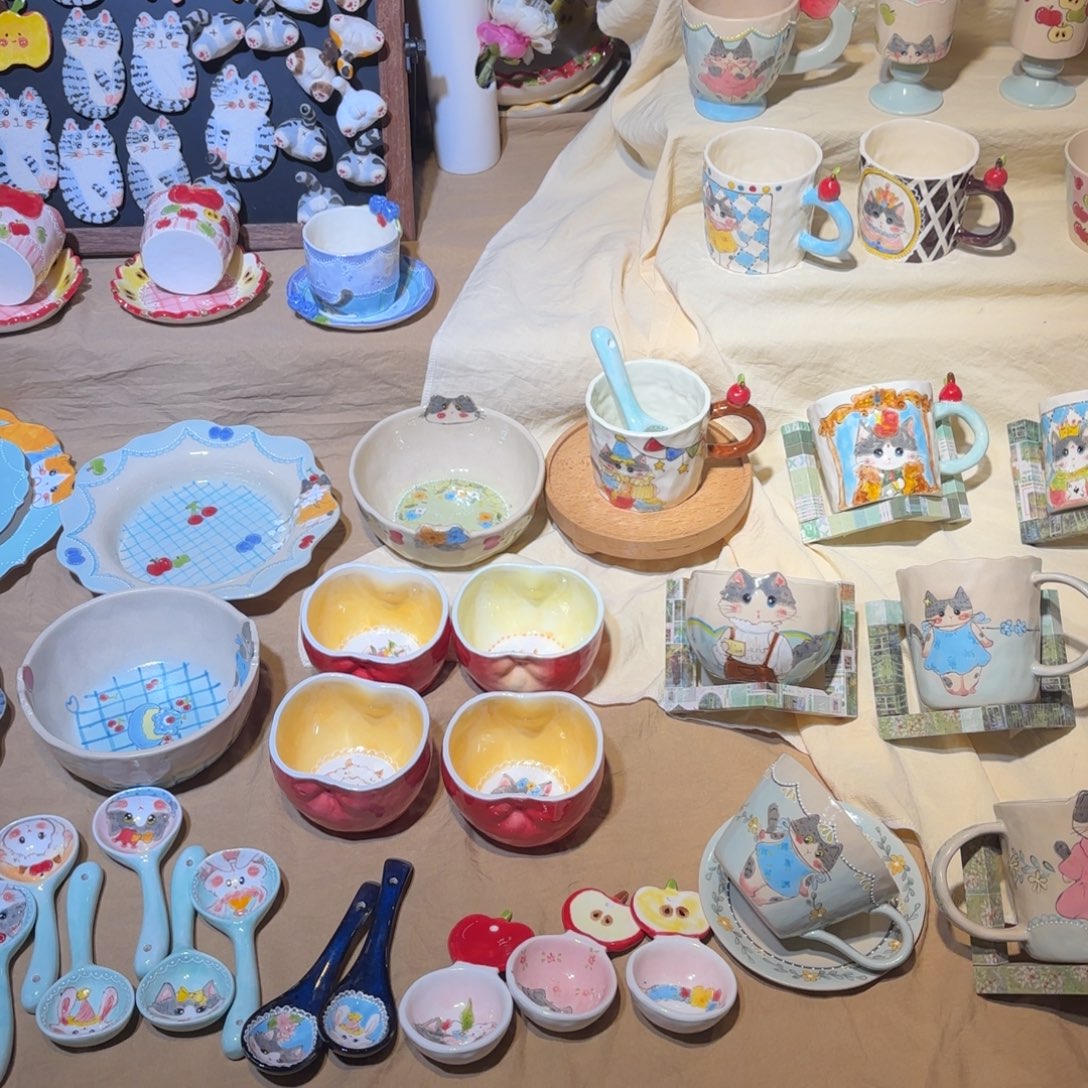 摆件可爱的鸭鸭鸭鸭