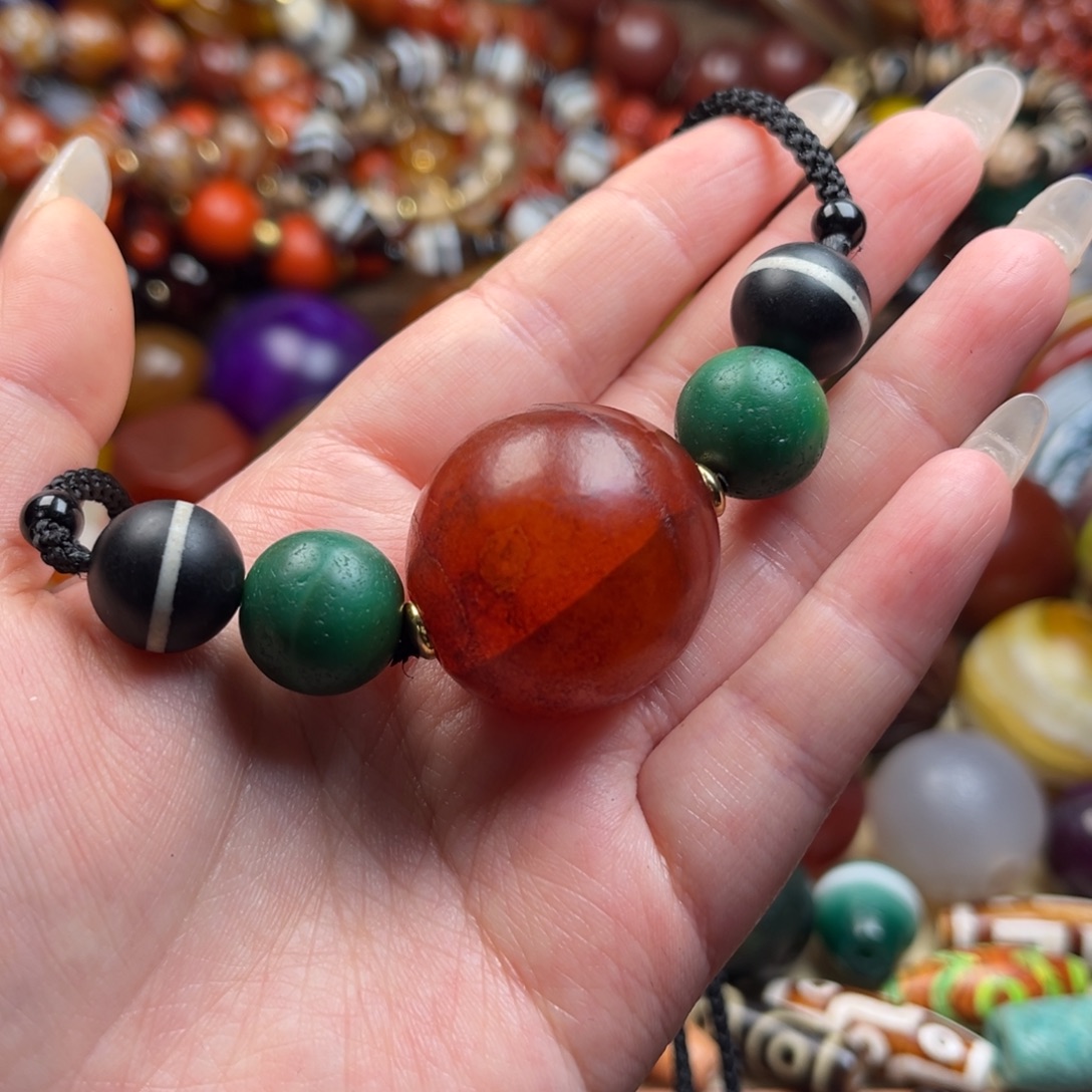 玛瑙/玉髓未镶嵌颈饰