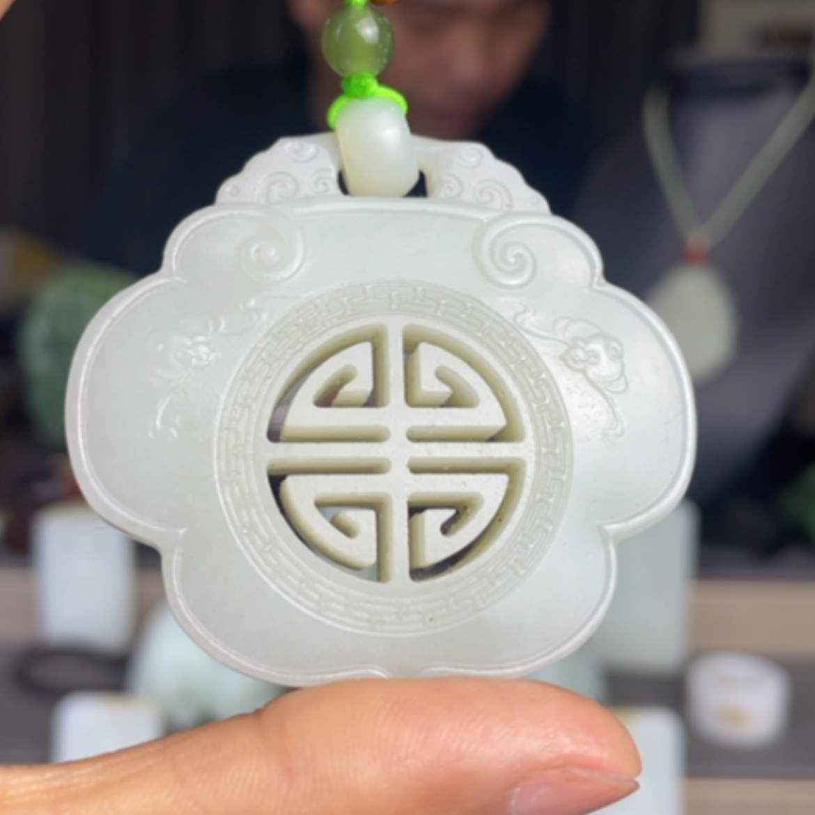 【闪购商品】和田玉颈饰未镶嵌阿*