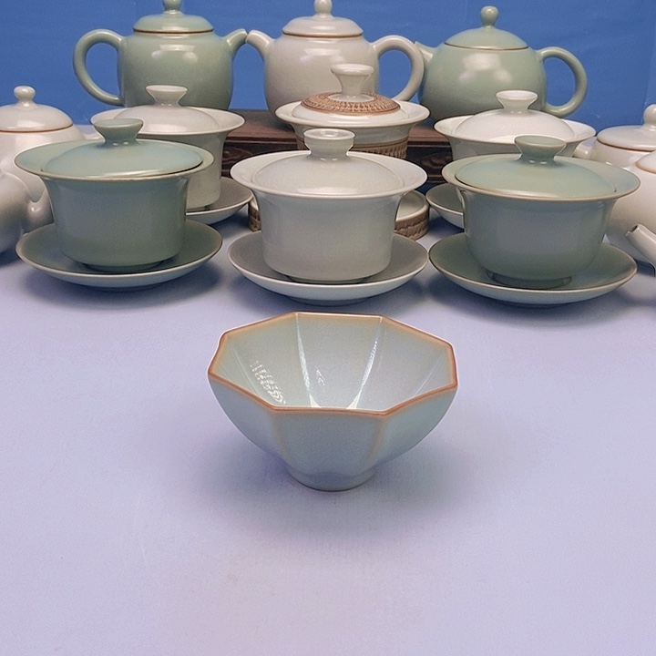 杯天青八方来财财原矿原釉原产地