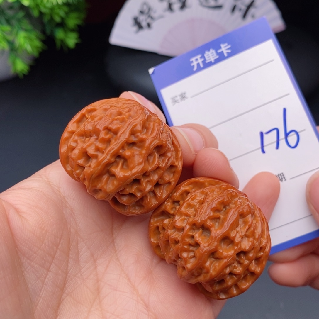 文玩核桃把件38苹果元176