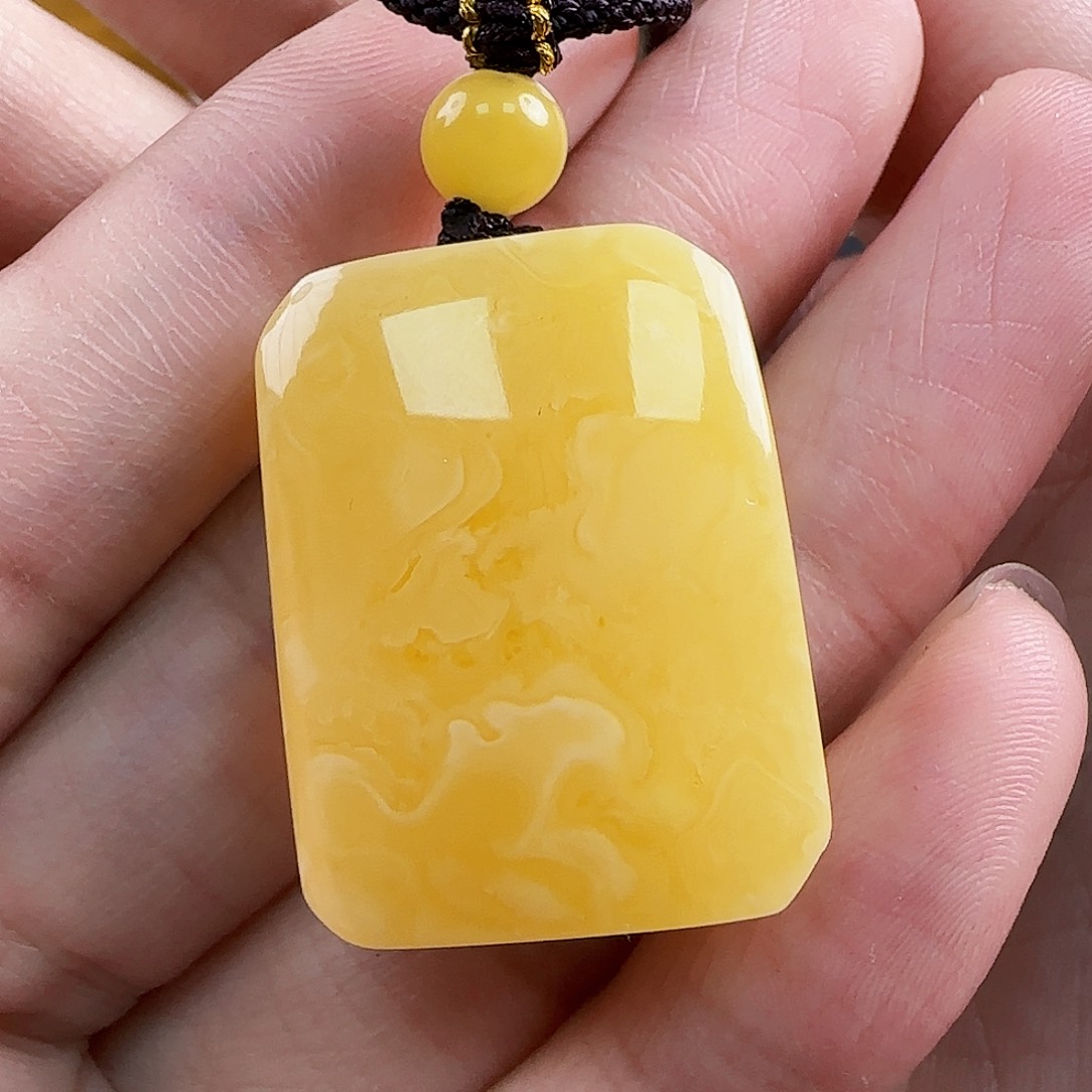 琥珀裸石未镶嵌蜜蜡