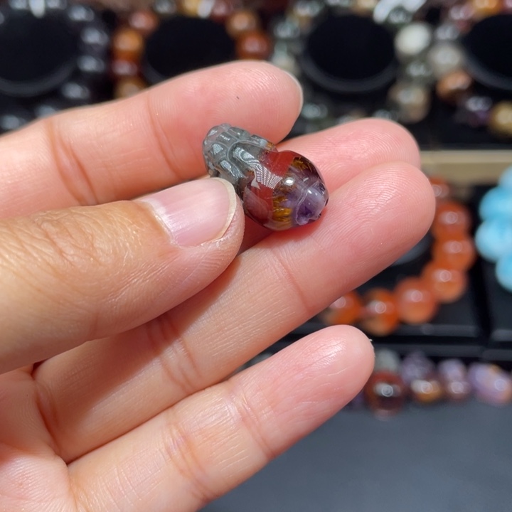 水晶颈饰未镶嵌极光貔貅