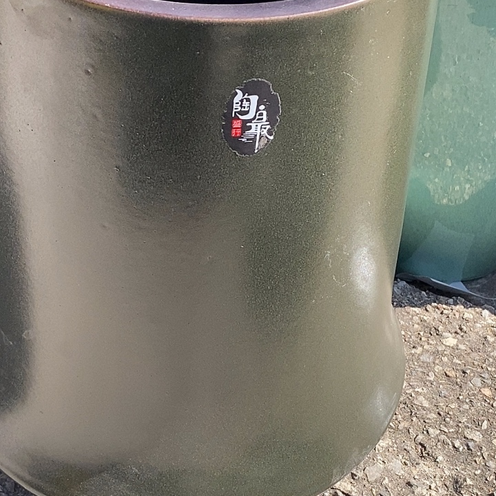 花盆紫砂口31高度49瑕疵