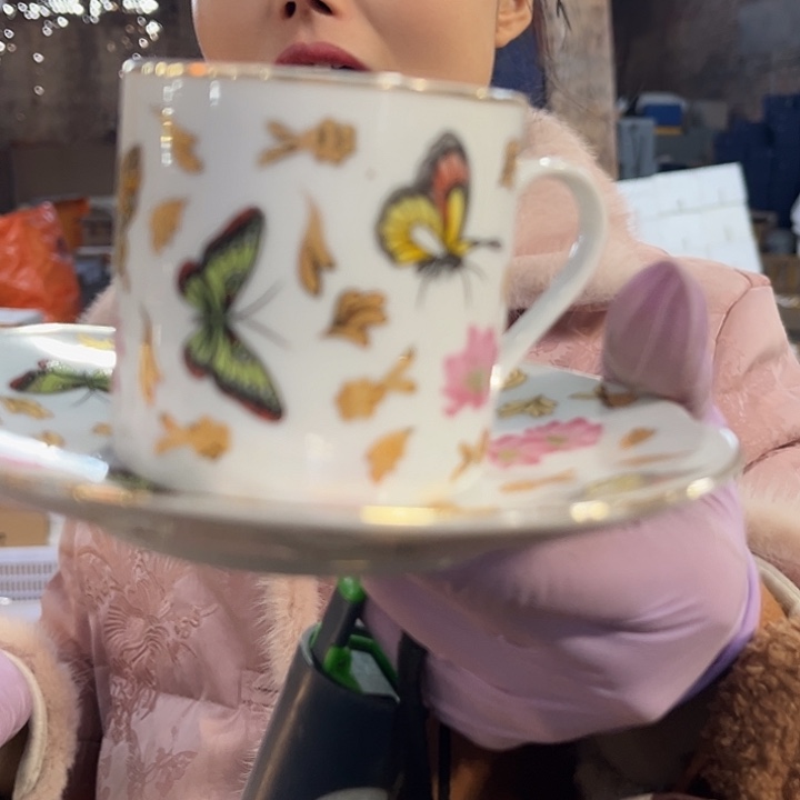 陶摆件景德镇高温陶瓷加一个勺子47