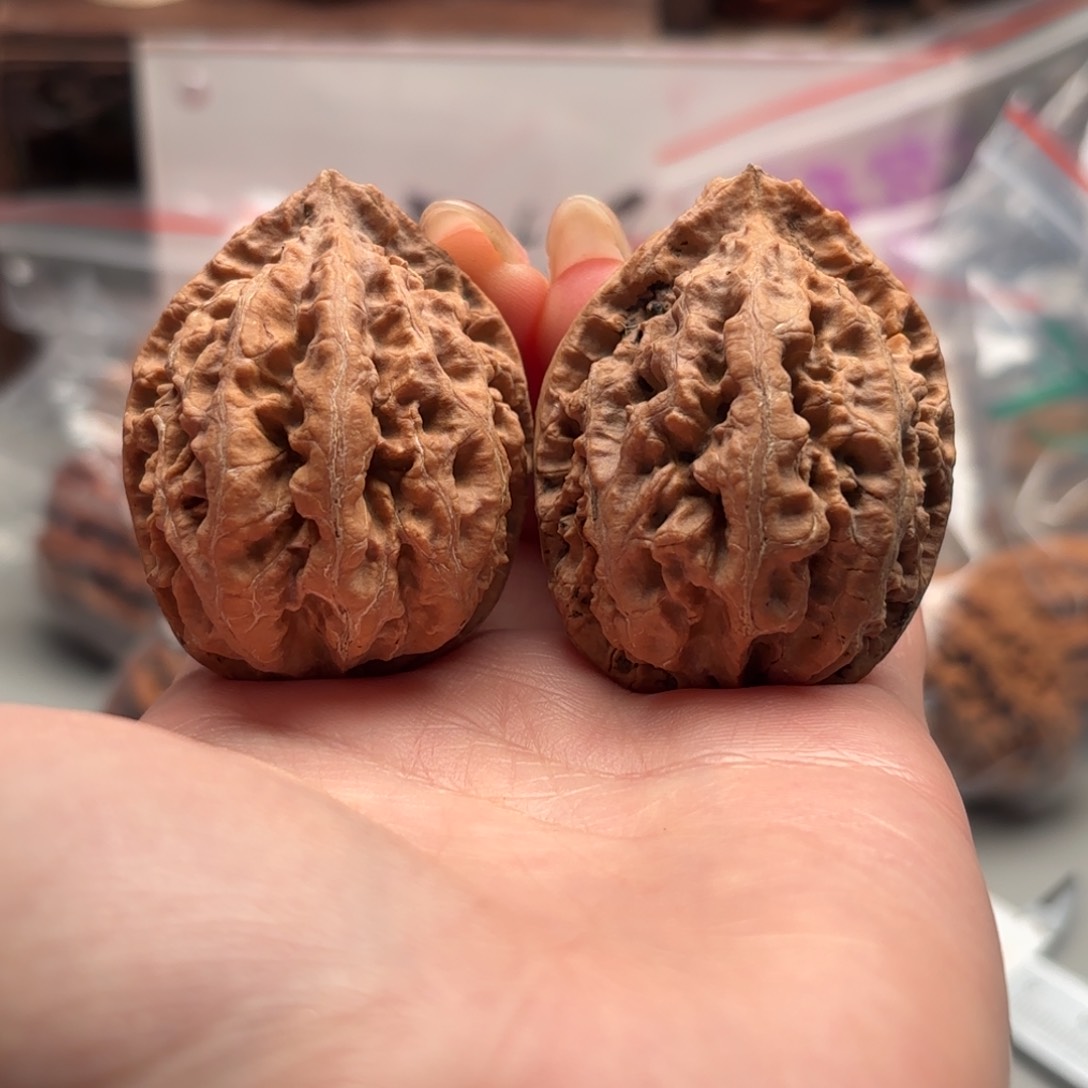 文玩核桃把件小楸千45