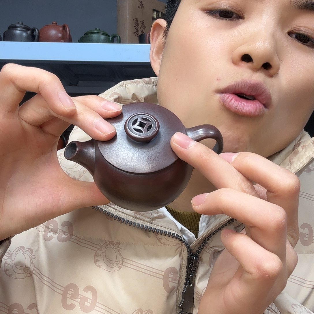 紫砂茶壶民间手艺人全手工制作