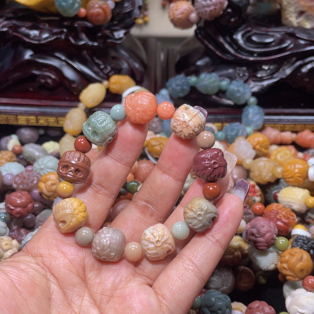 石英质玉手链未镶嵌