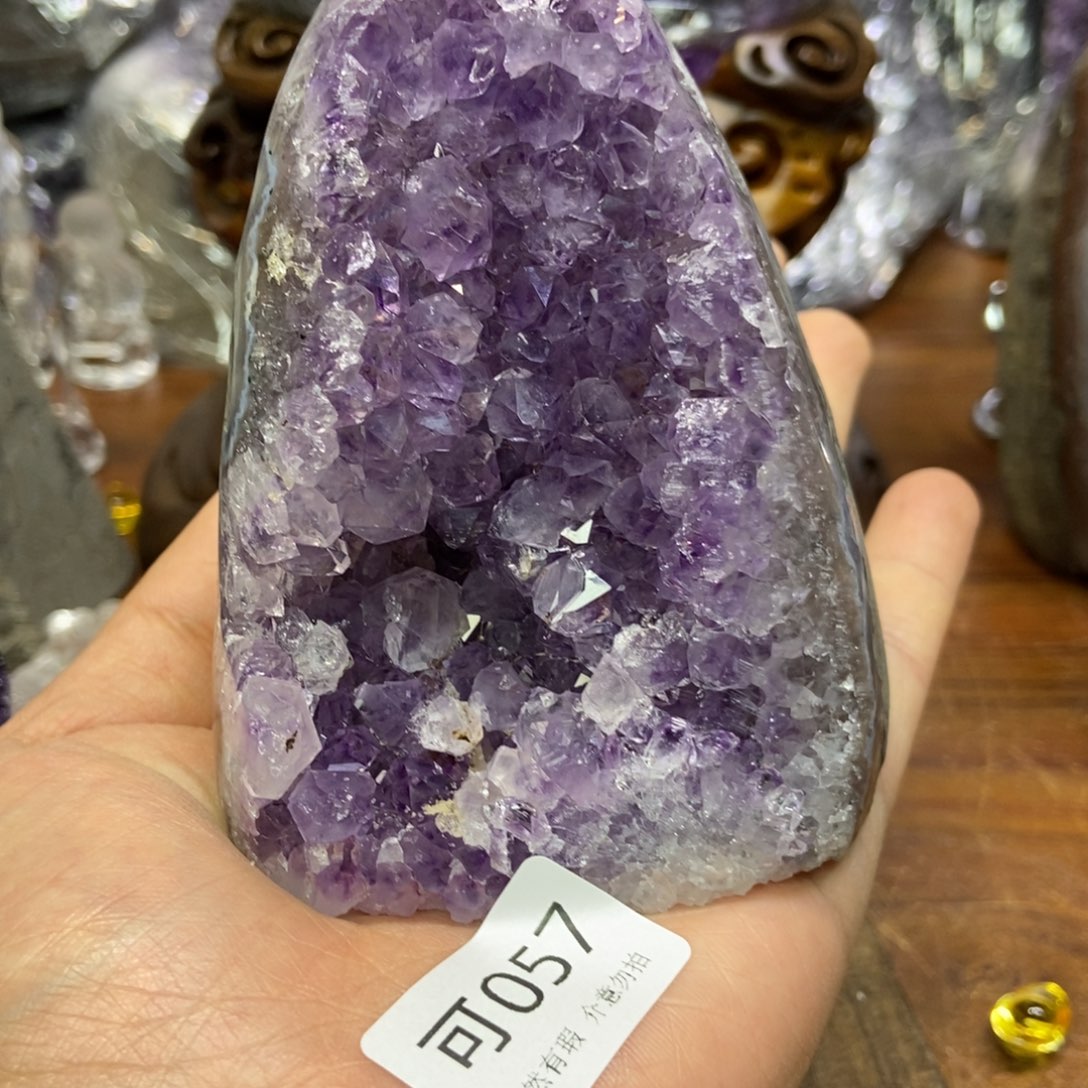 天然水晶摆件未镶嵌水晶