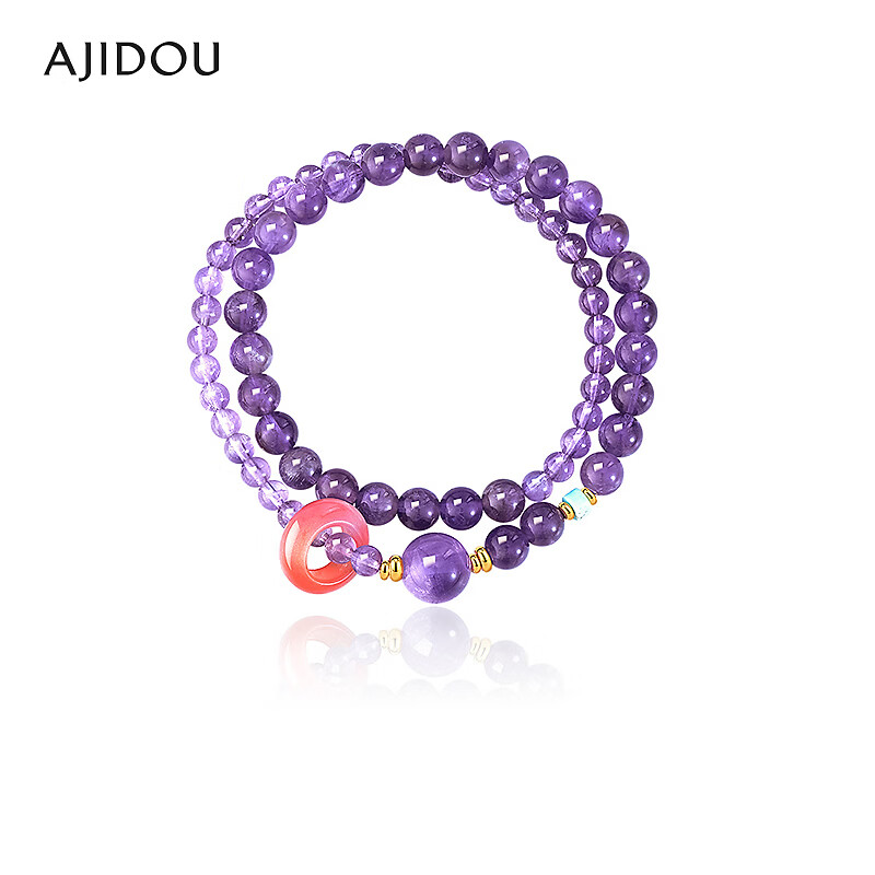 AJIDOU阿吉豆手链女款国风串珠饰品