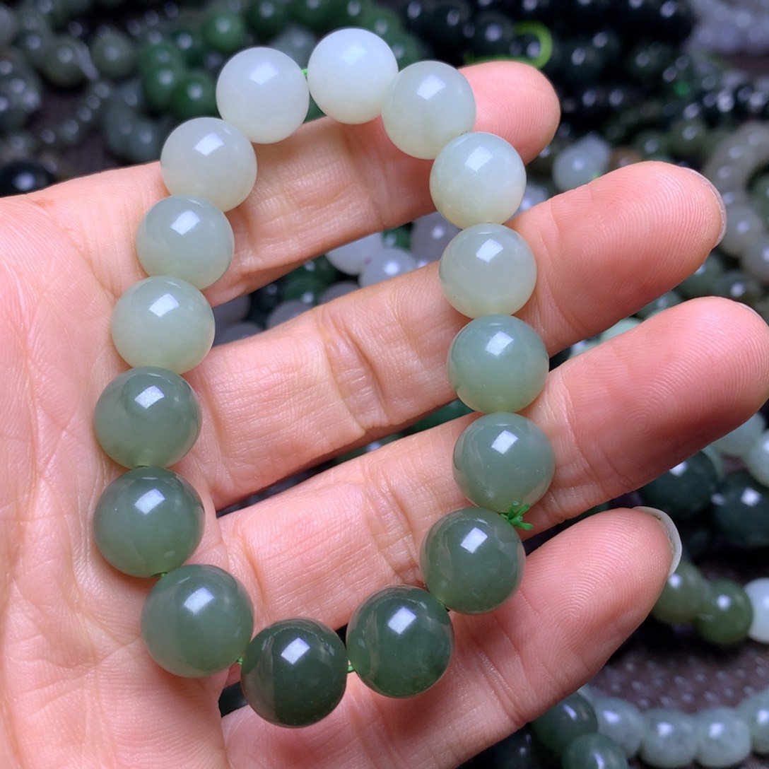 未镶嵌手串和田玉