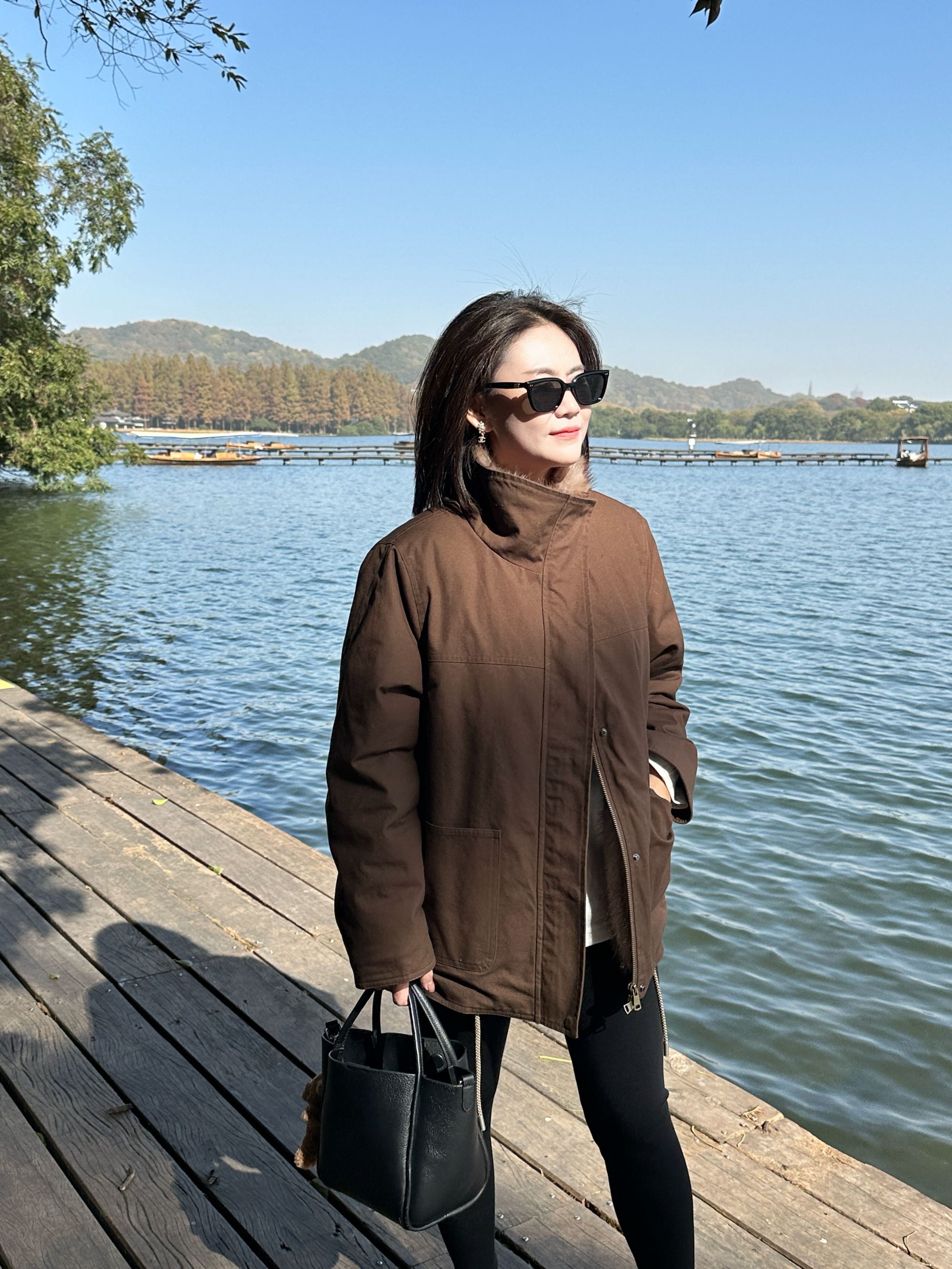 【汐汐女装二店】小个子定制冬季新潮翻领韩版羽绒派克 XXA2512016