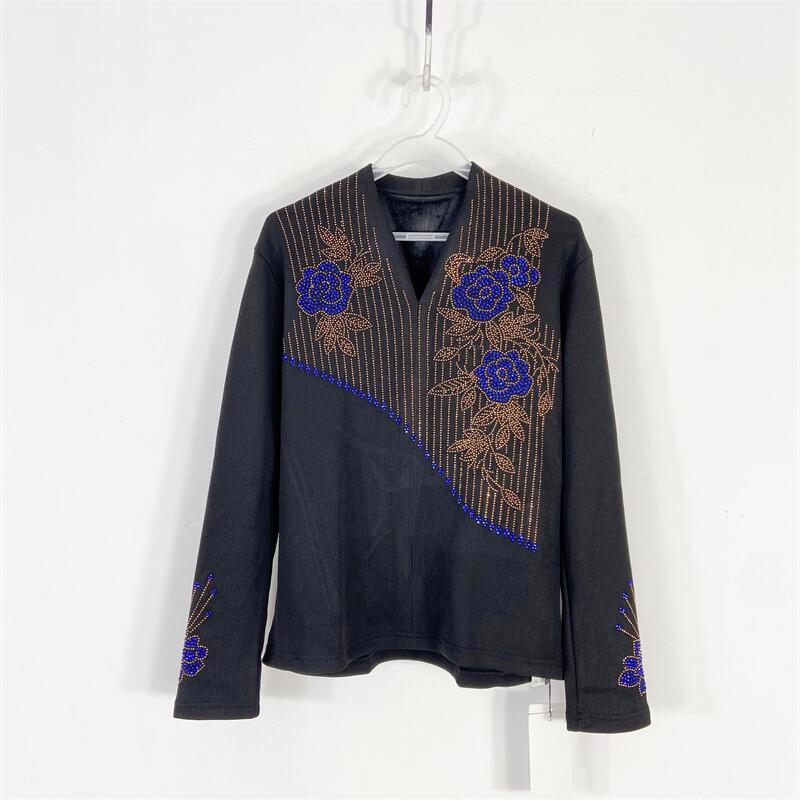 【77衣橱】KD4607秋冬款加绒长袖上衣