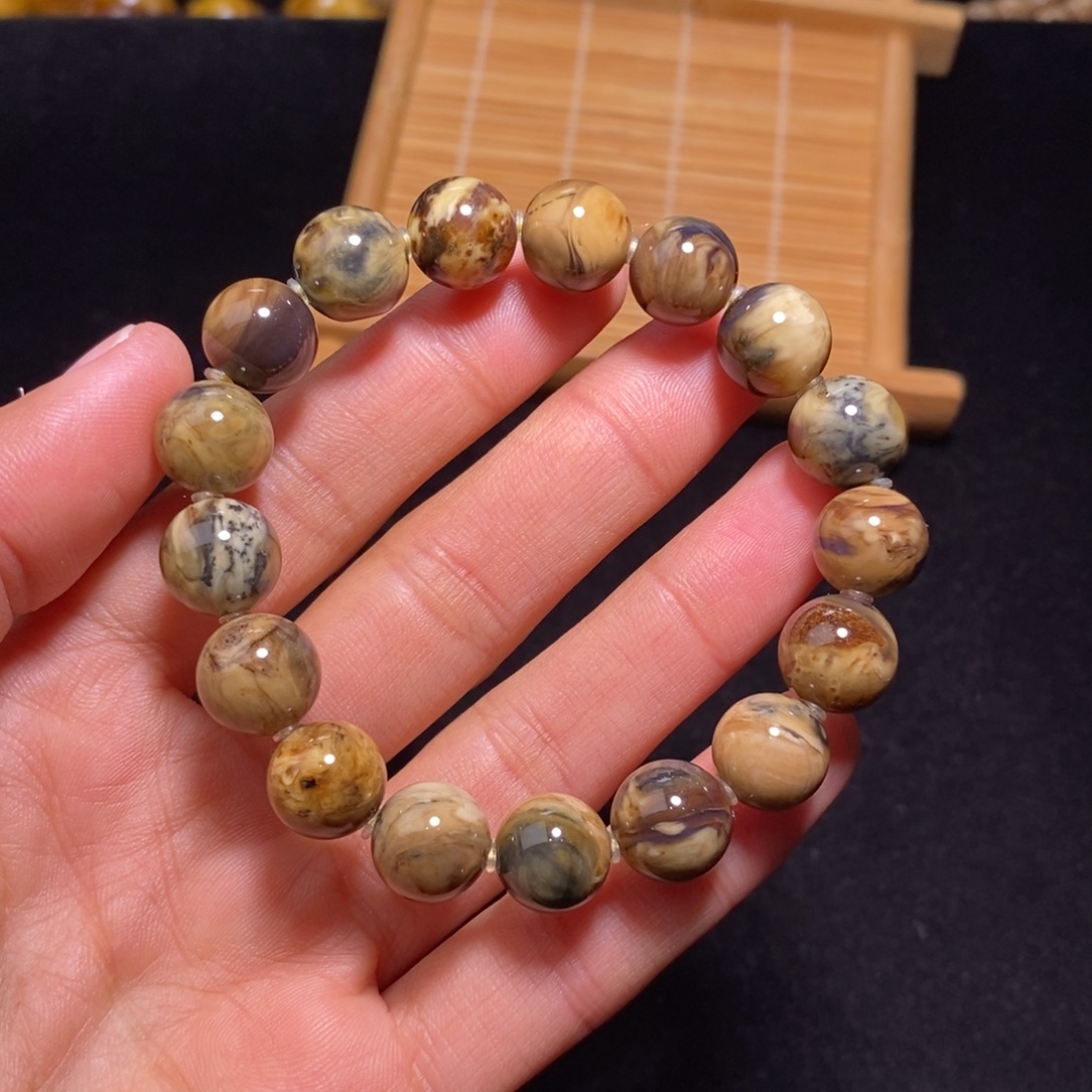 琥珀未镶嵌颈饰10+mm「圈围15厘米」