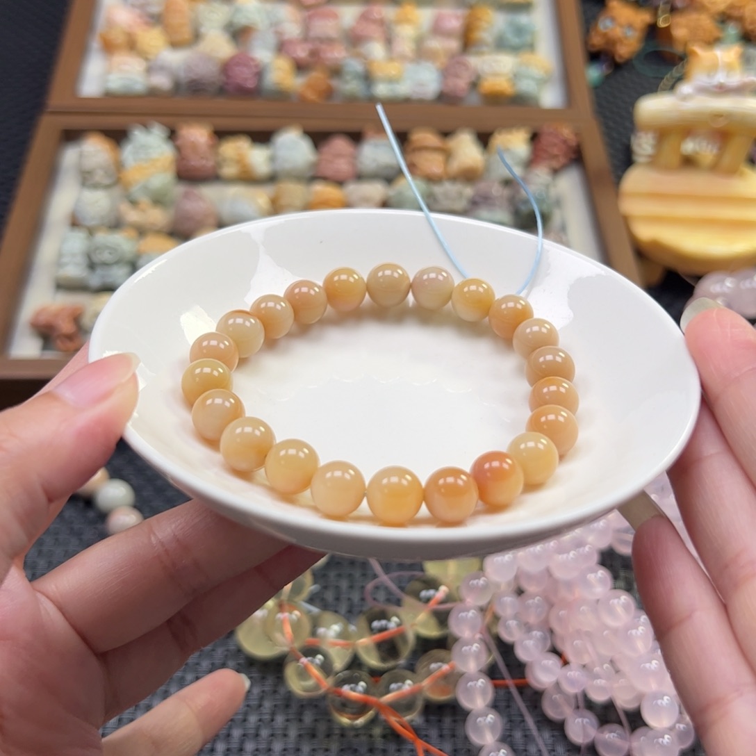 未镶嵌手串石英质玉