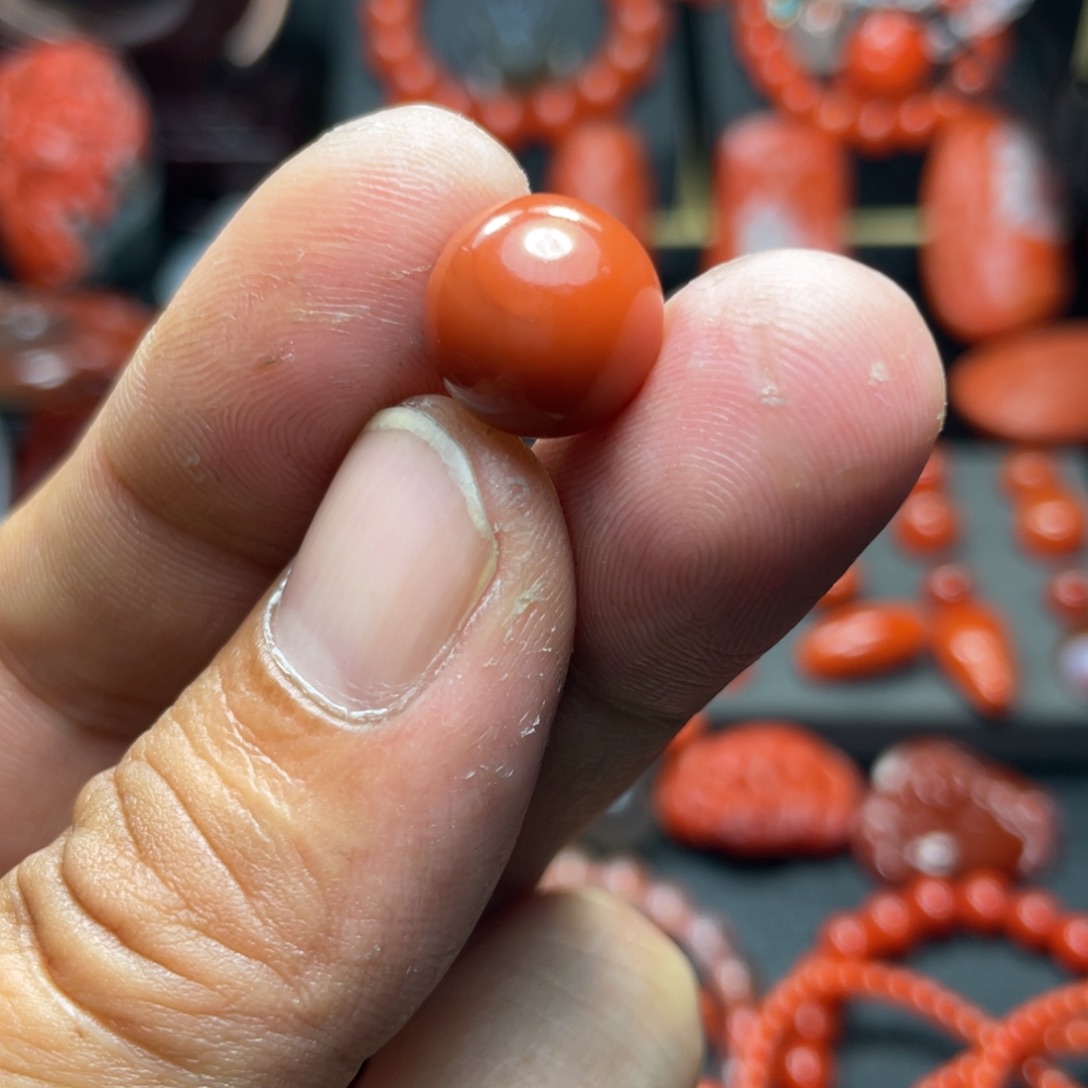 左****南红玛瑙未镶嵌配饰