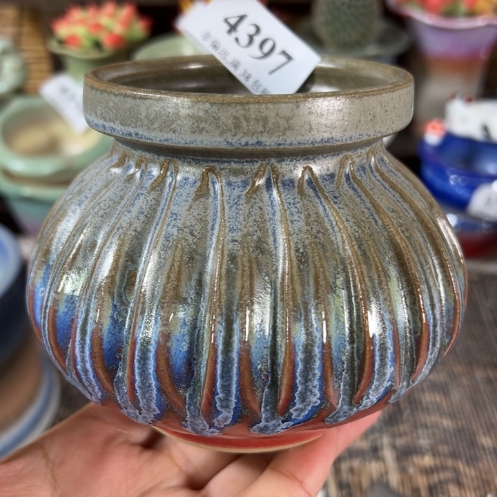 口7高9 手工花盆满30包邮